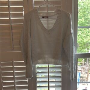 SO Women's White Sweater